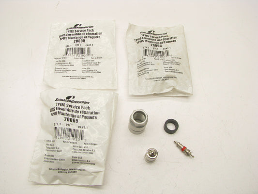 (4) Schrader 20005 TPMS Tire Pressure Monitor Sensor Service Kit