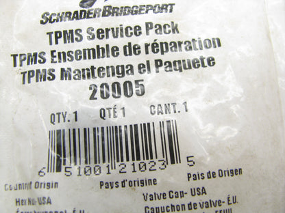 (4) Schrader 20005 TPMS Tire Pressure Monitor Sensor Service Kit