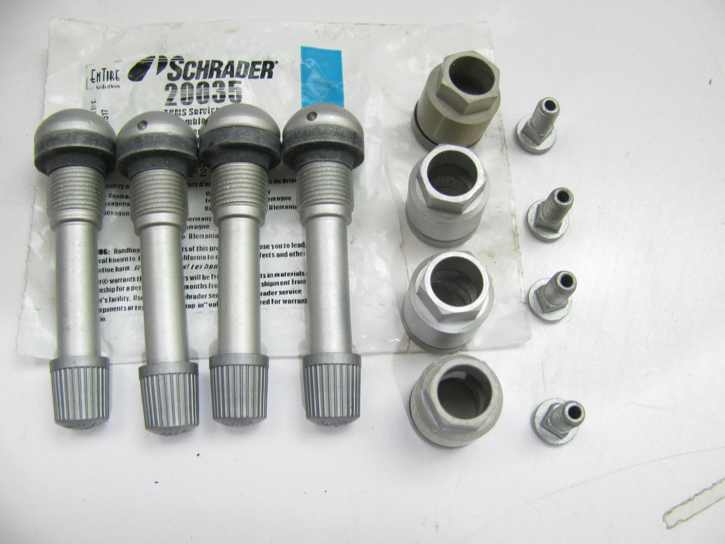 (4) Schrader 20035 TPMS Tire Pressure Monitor Sensor Service Kits