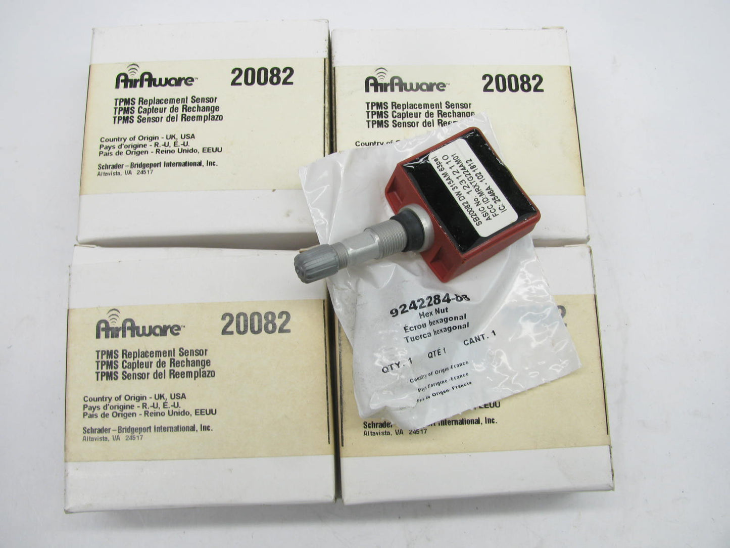 (4) Schrader 20082 TPMS Tire Pressure Monitor Sensors For 05-06 Suzuki Verona