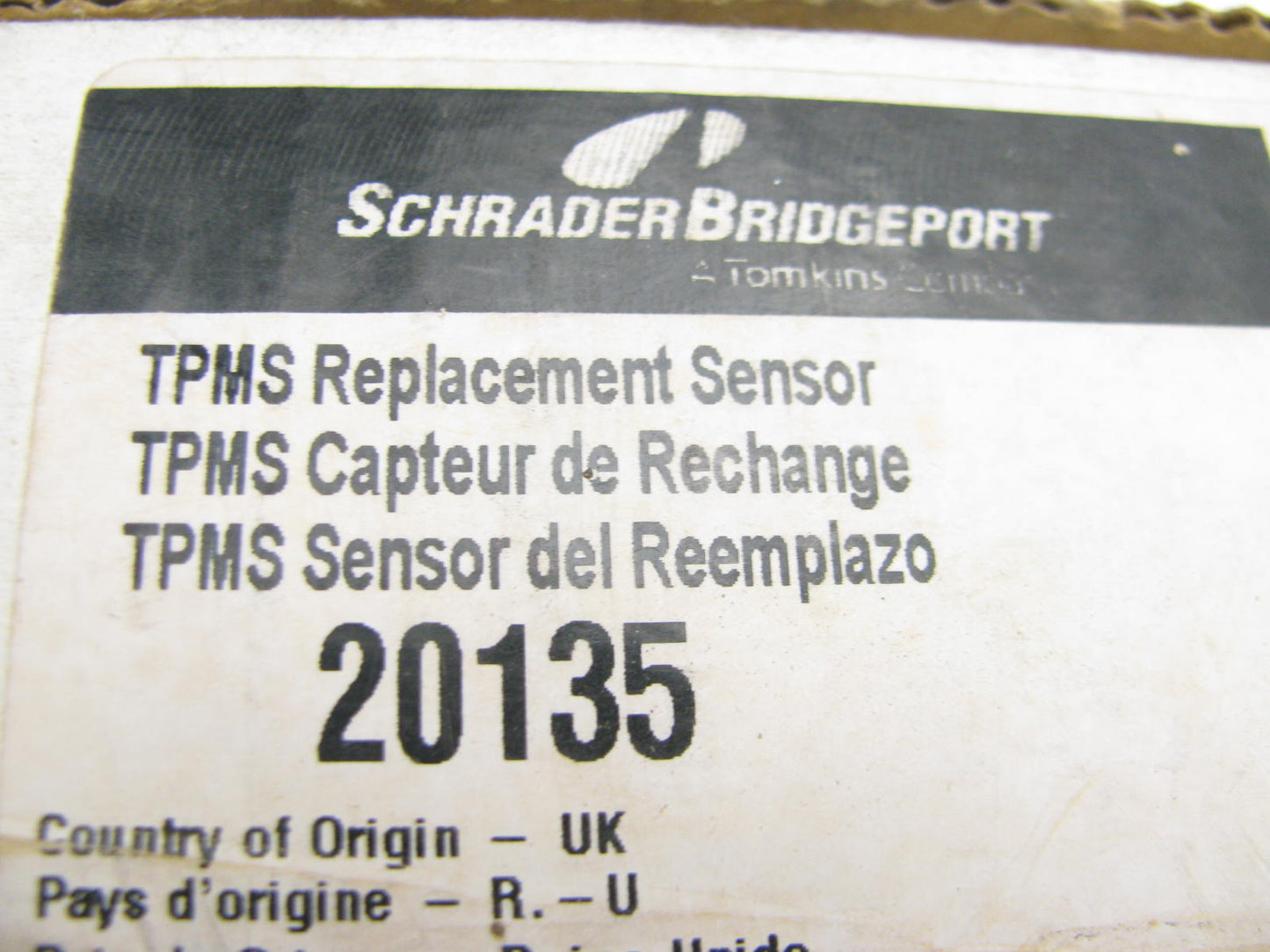 Schrader 20135 TPMS Tire Pressure Monitor Sensor
