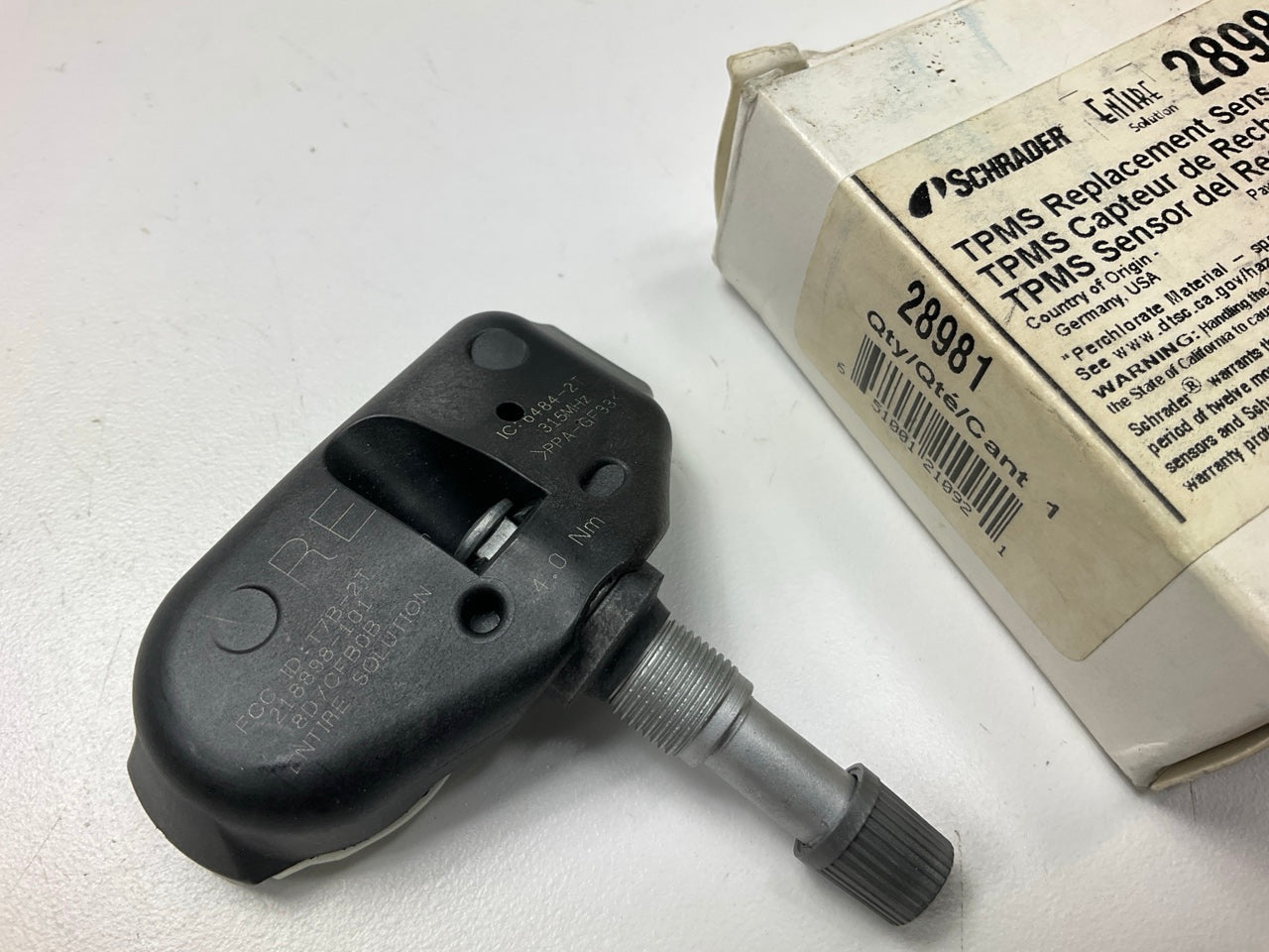 Schrader 28981 TPMS Tire Pressure Monitor Sensor