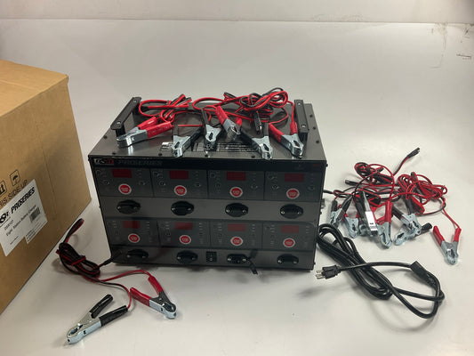 Schumacher DSR127 6V/12V 8-Bank Automatic Battery Charging Charger Station