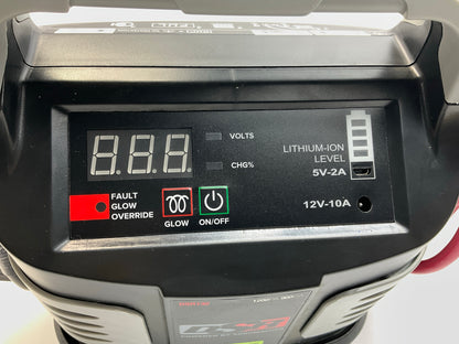 MISSING CABLES AS IS Schumacher DSR132 12V Jump Starter Lithium Ion Hybrid 1200A