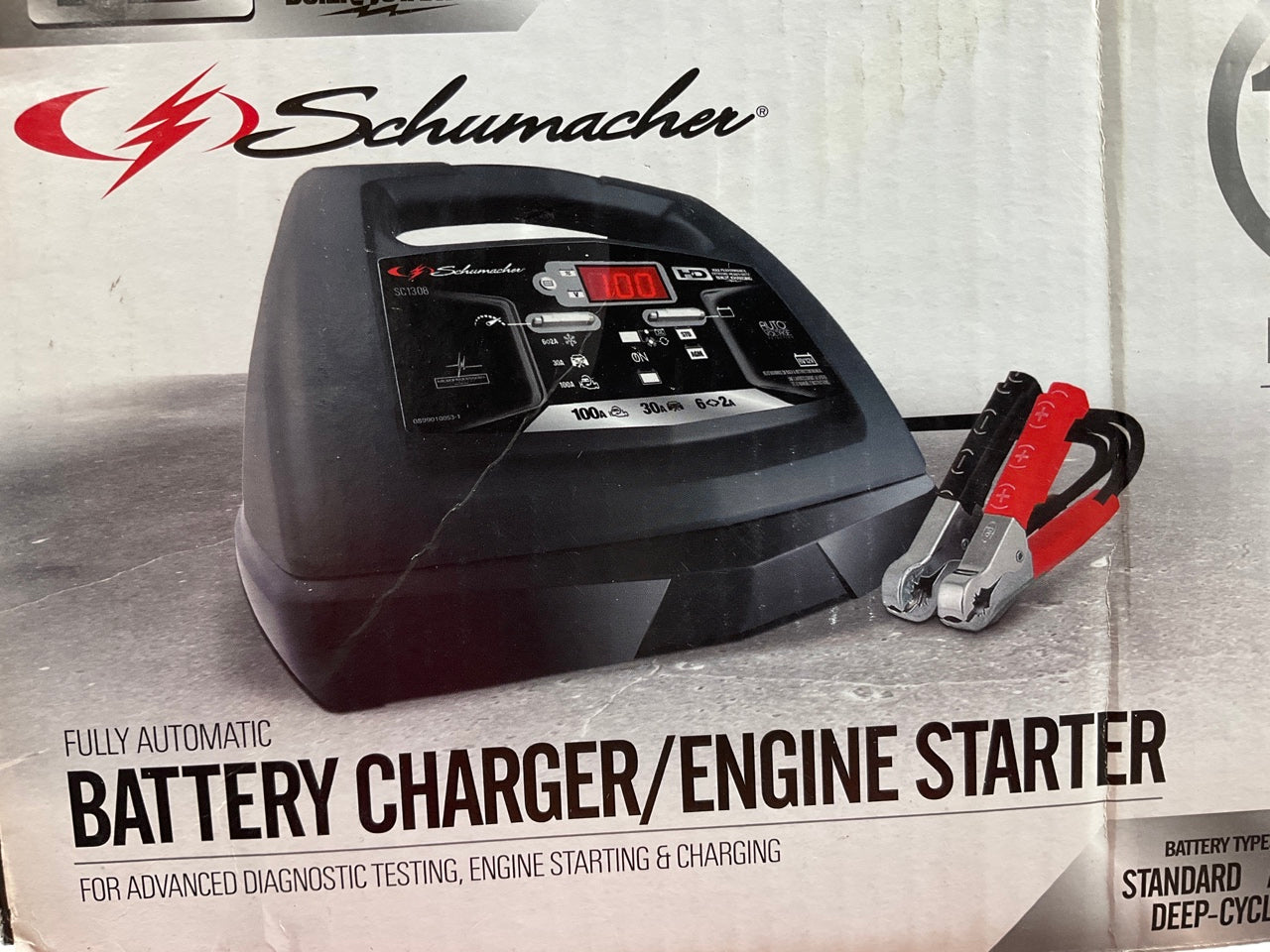 Schumacher SC1308 100A 6V / 12V Auto Battery Charger & Engine Starter