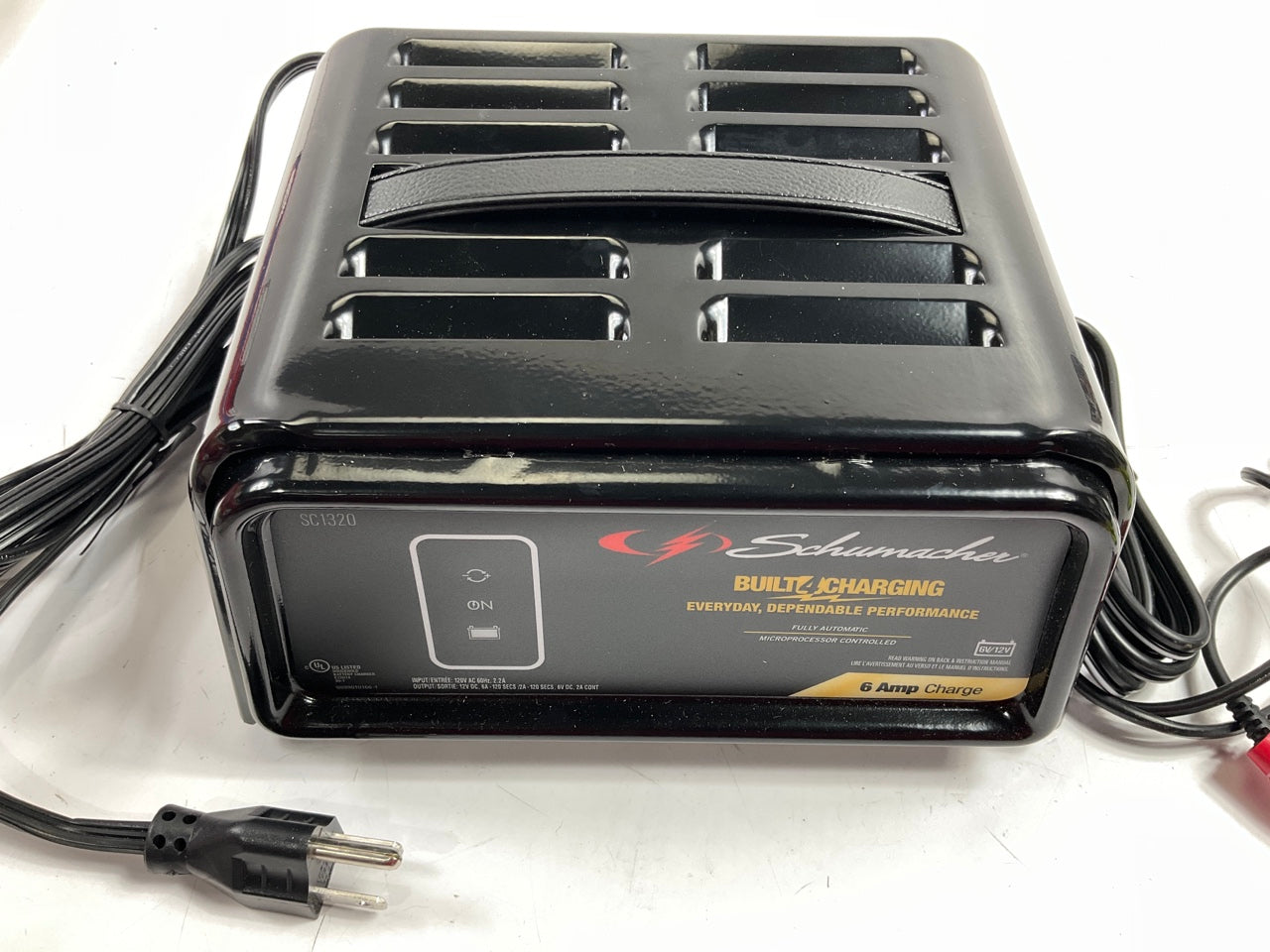 Schumacher SC1320 Automatic 12V 6 Amps Battery Charger / Maintainer