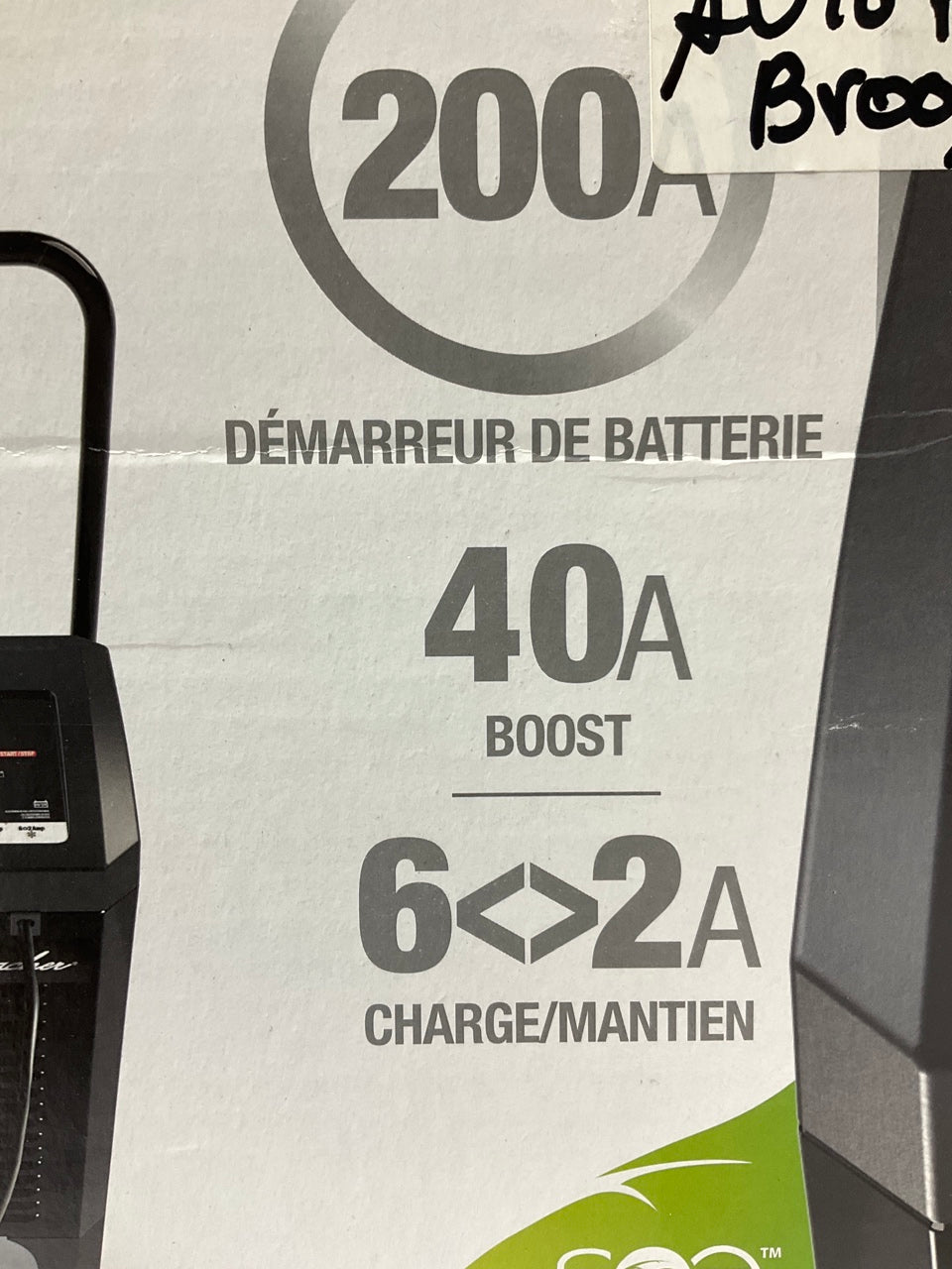 Schumacher SC1353 12 Volt 200/35/2 Amp Fully Automatic Battery Charger & Starter
