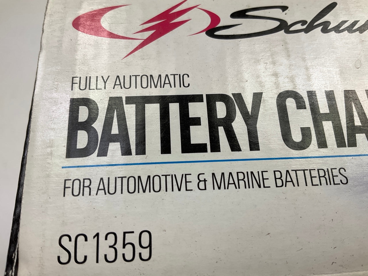 Schumacher SC1359 15A Battery Charger Fully Automatic 6V/12V, New