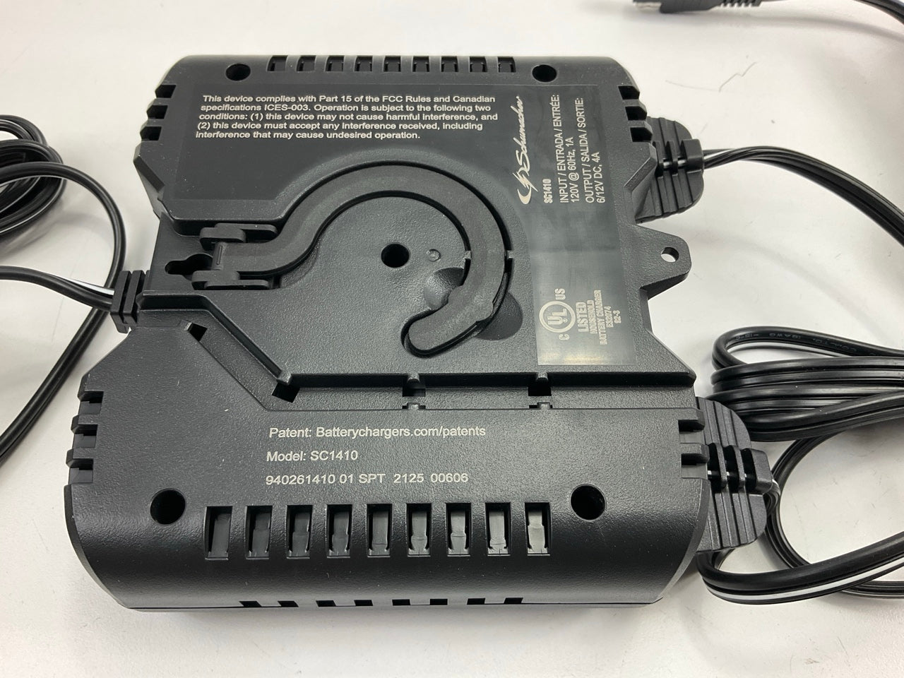 Schumacher SC1410 6V/12V Two-Bank 2A Battery Charger/Maintainer (Double Battery)