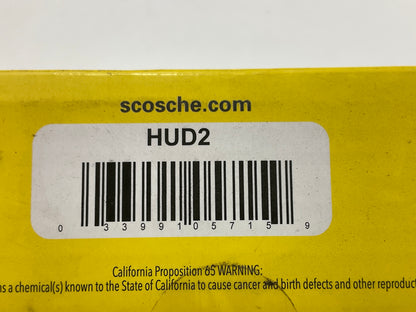 SCOSCHE HUD2 Heads Up LED Display OBD II HUD2