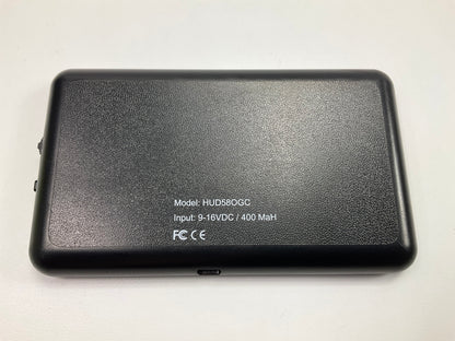 NEW Scosche HUD58OGC 5.8 Heads-up Multicolor LED Display OBDII & Non OBD