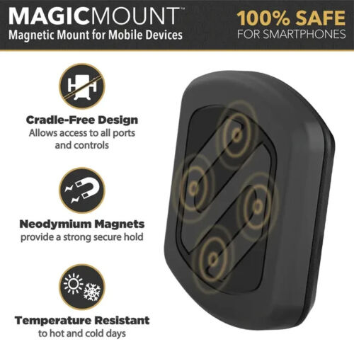 Scosche MAGVM2 MagicMount Magnetic A/C Vent Phone Holder Mount For Car Truck SUV