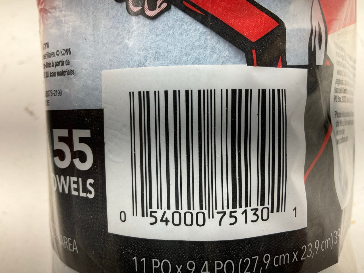 30 Rolls - Original Scott 75130 Blue Roll Shop Towels Heavy Duty Strong 55 Sheet