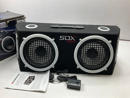 SDX BB-E208  8'' 2-Way Full Range LED 450W Speaker Box W/ Controller