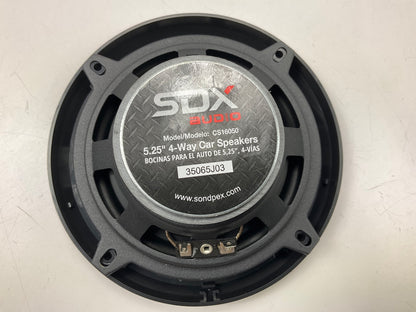 Sdx Audio CS16050 5.25'' 4-Way Car Speakers (Pair)