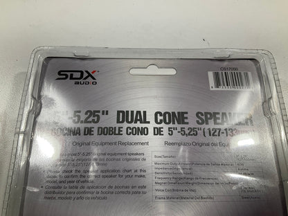 Sdx Audio CS17050 5'' / 5.25'' Dual Cone Speaker - Original Equipment Replacement