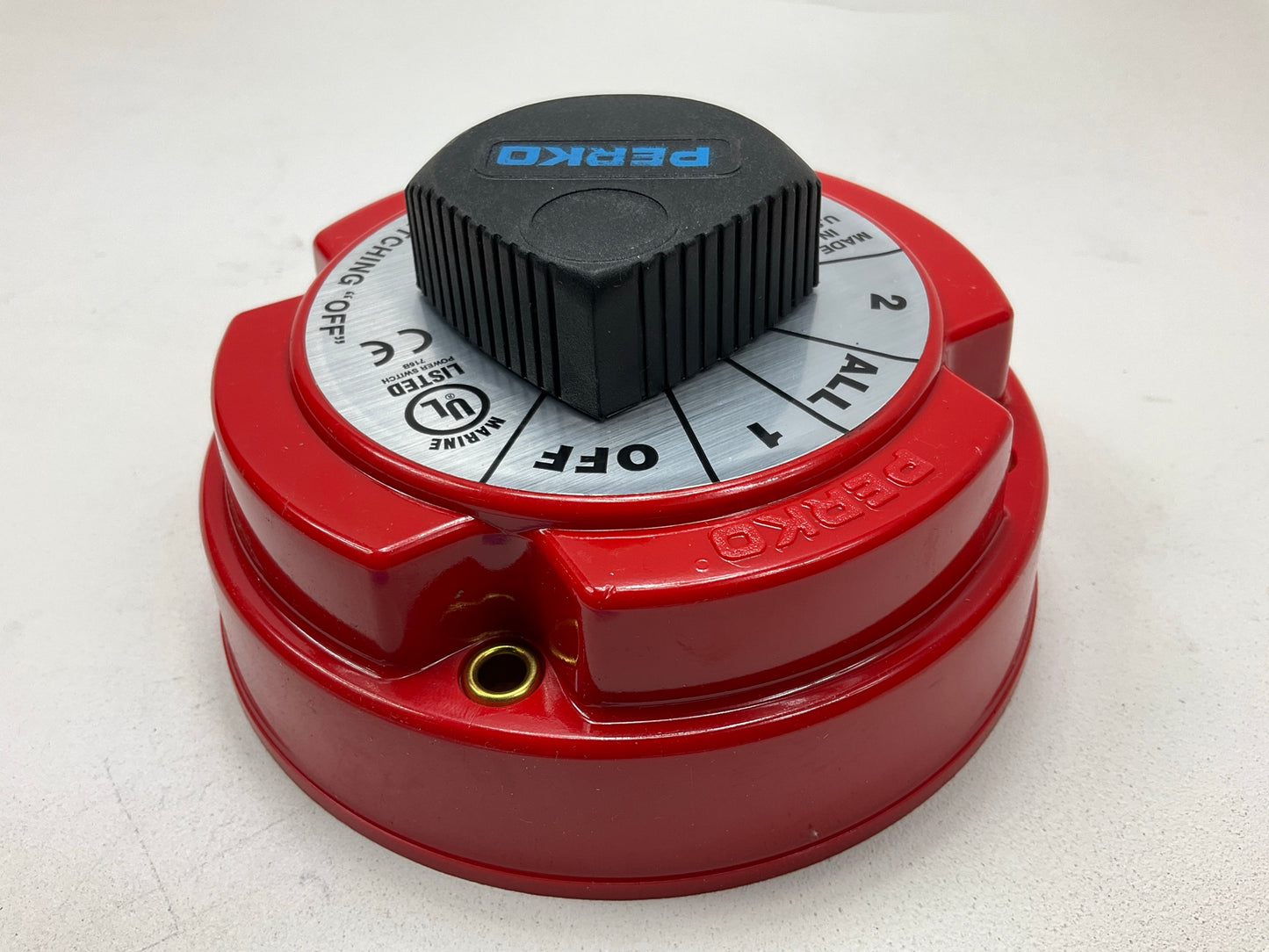 Seachoice 11501 Red Plastic 50V 2/All/1/Off Battery Selector Switch One Size