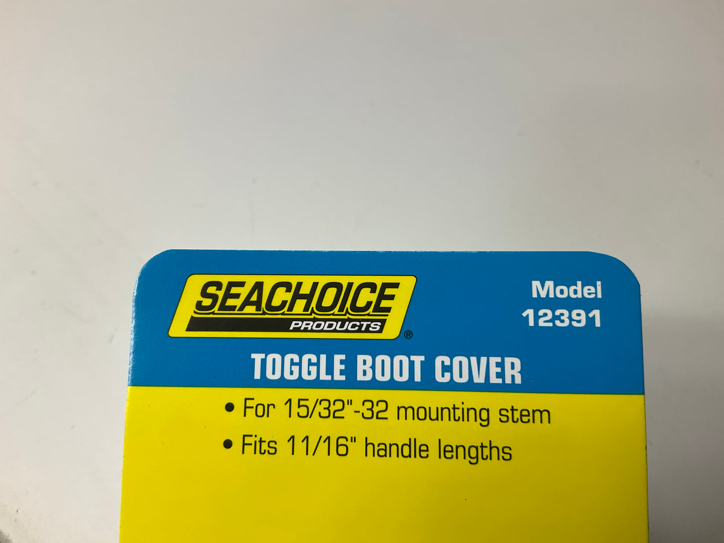 Seachoice 12391 12V Toggle Switch Boot Seal Cover For 15/32'' -32 Mounting Stem