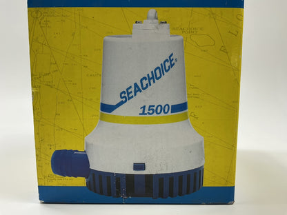 Seachoice 19291 Bilge Pump, Universal, 1500 GPH, 12 Volt