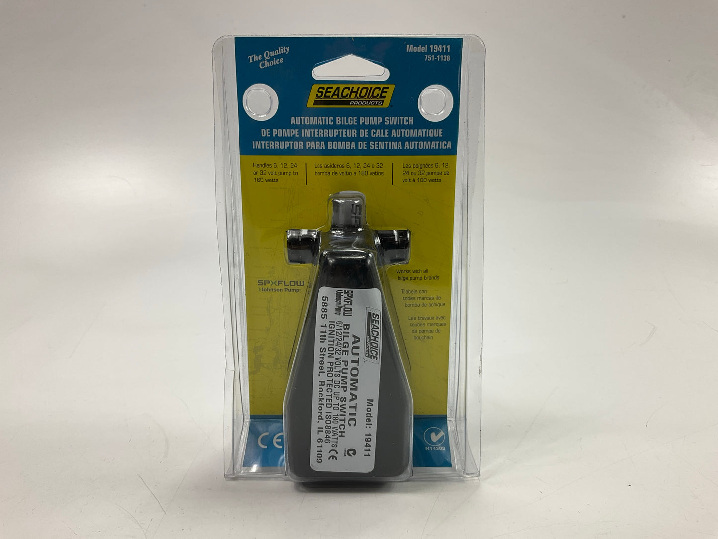Seachoice 19411 Automatic Bilge Pump Float Switch