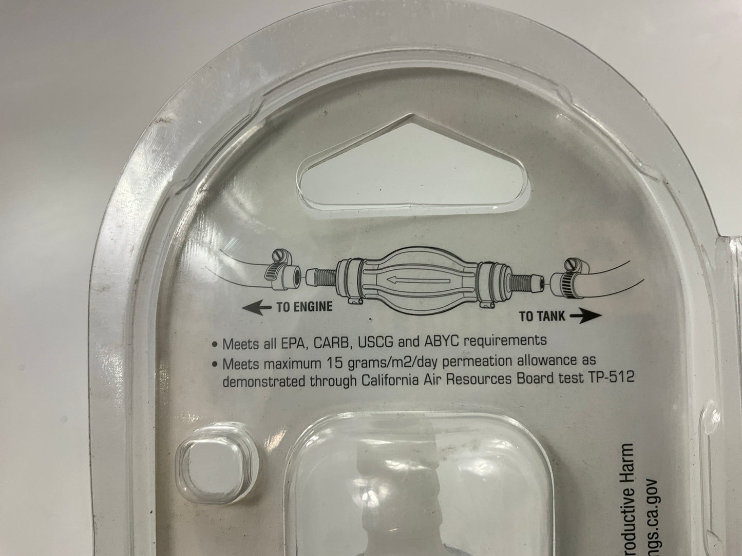 Seachoice 21301 3/8 Inch ID Fuel Line Primer Bulb For Boats - EPA Compliant