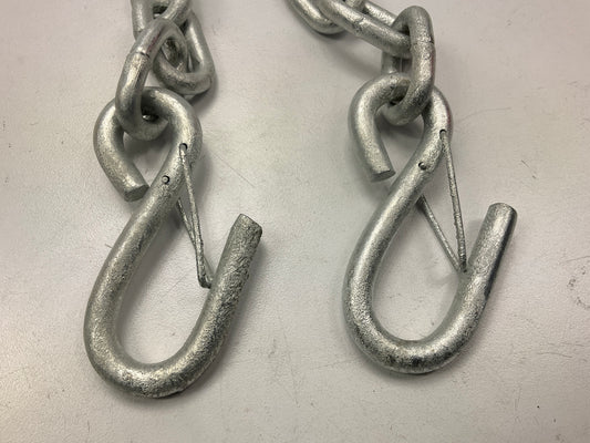 OPEN BOX (2) Seachoice 51271 Trailer Safety Chain, Galvanized Steel - 7/32''X 36''
