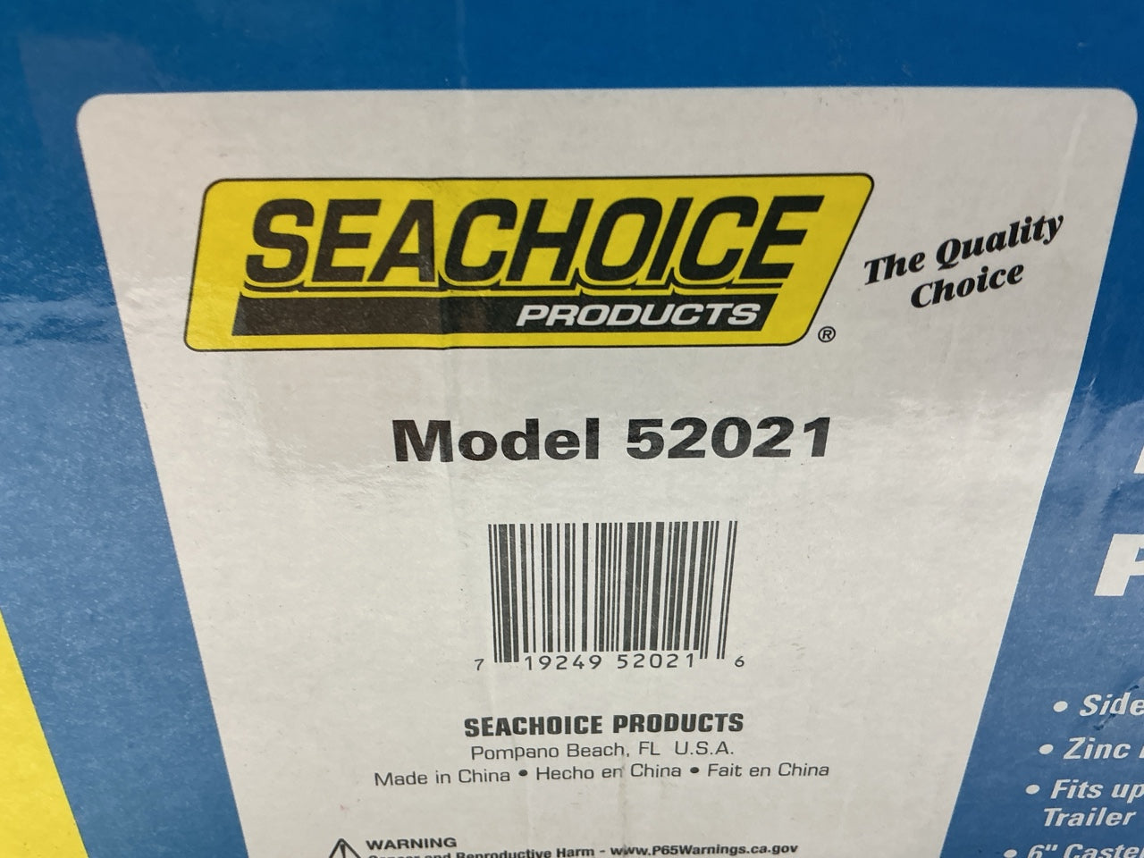 Seachoice 52021 Marine Boat Trailer Bolt On Swivel Trailer Jack, 1000 Lbs