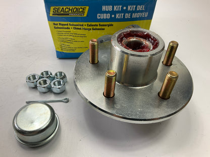 Seachoice 53101 1750 Lbs 5 Stud Galvanized Pre-Greased Wheel Hub Kit