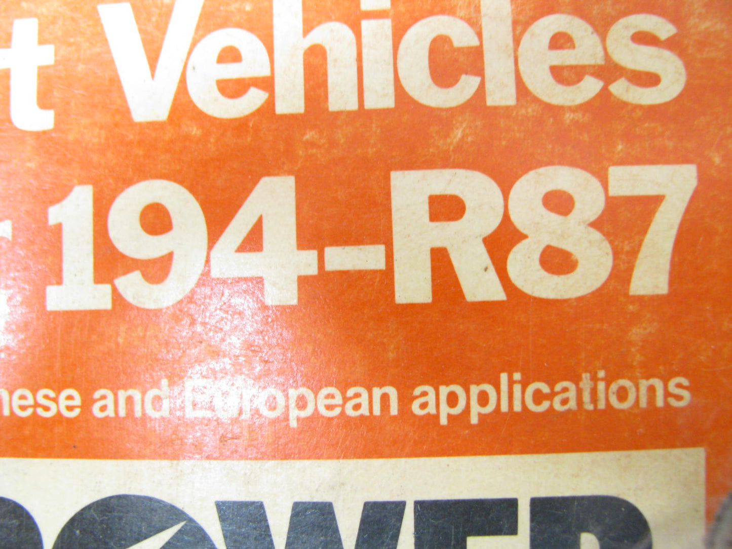 Sealed Power 194-R87 Replacement Parts Catalog For Import Vehicles - 386 Pages