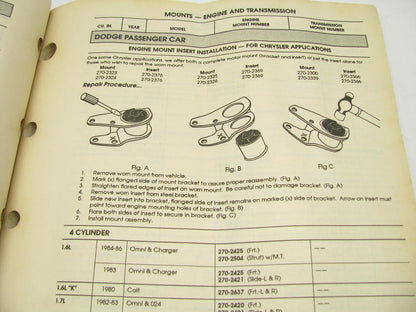 Sealed Power 204-R90 Engine And Transmission Mount Catalog - 144 Pages