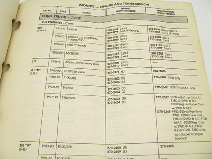 Sealed Power 204-R90 Engine And Transmission Mount Catalog - 144 Pages