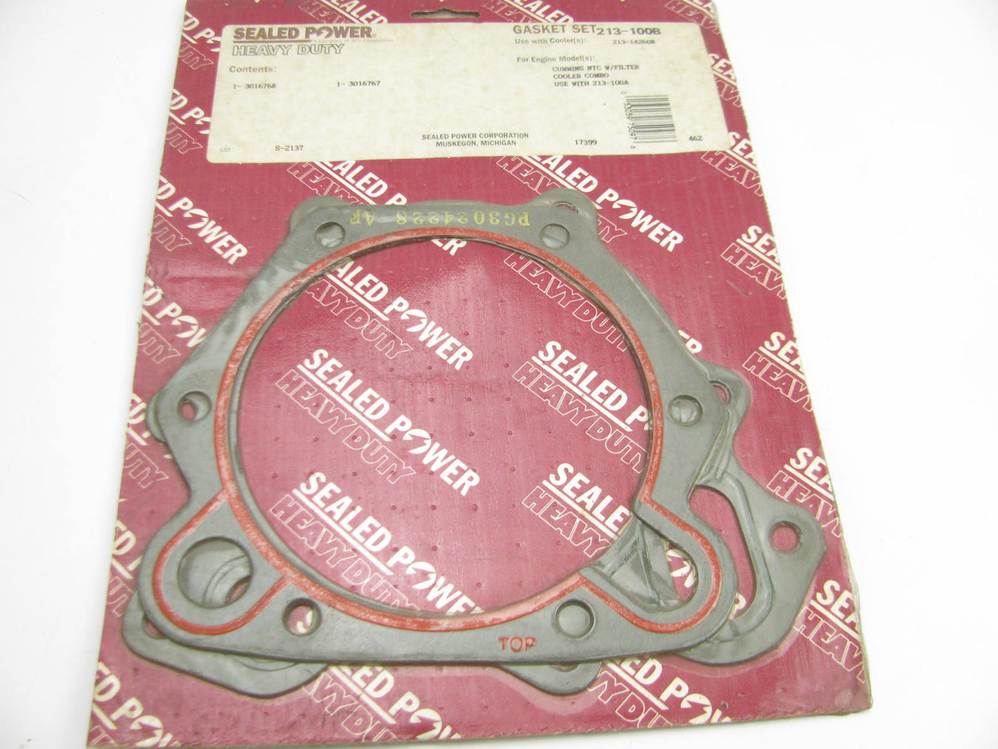Sealed Power 213-100B Oil Cooler Mounting Gasket  CUMMINS NTC 855 Non-FFC