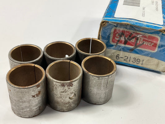 (6) Sealed Power 21391 Piston Pin Bushing For REO OH170, OH185, OH186