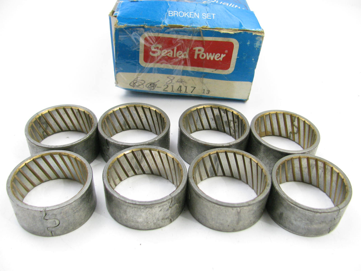 (8) Sealed Power 21417 Engine Piston Pin Bushing For Detroit Diesel 71 Series