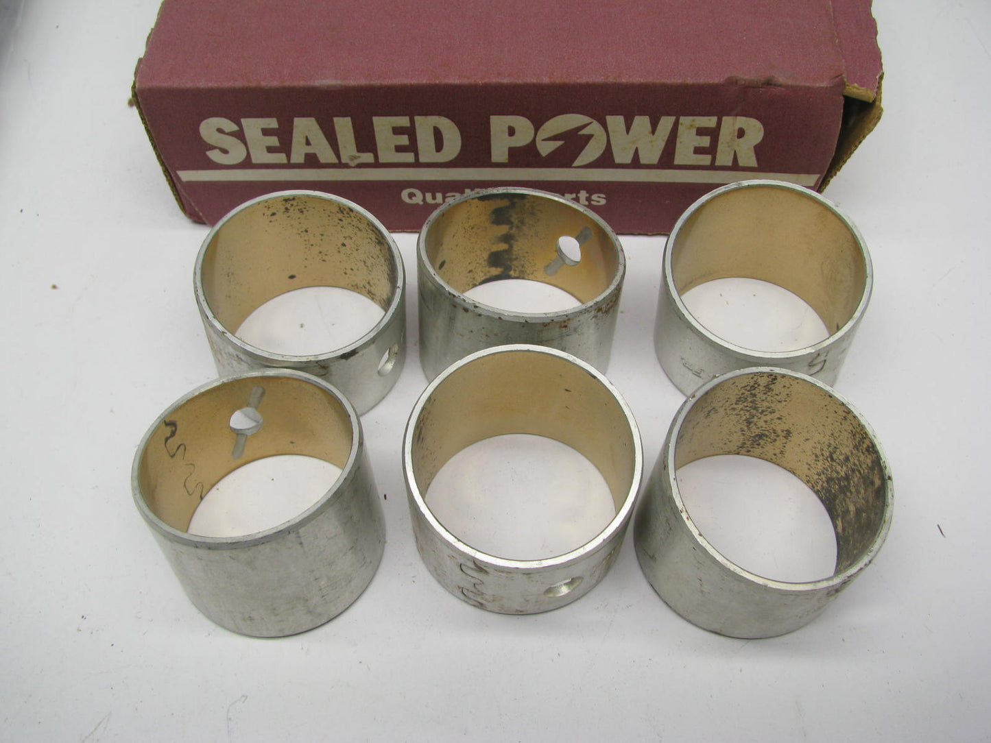 (6) Sealed Power 21434 Piston Pin Bushing For John Deere 466A, 466T, 466D