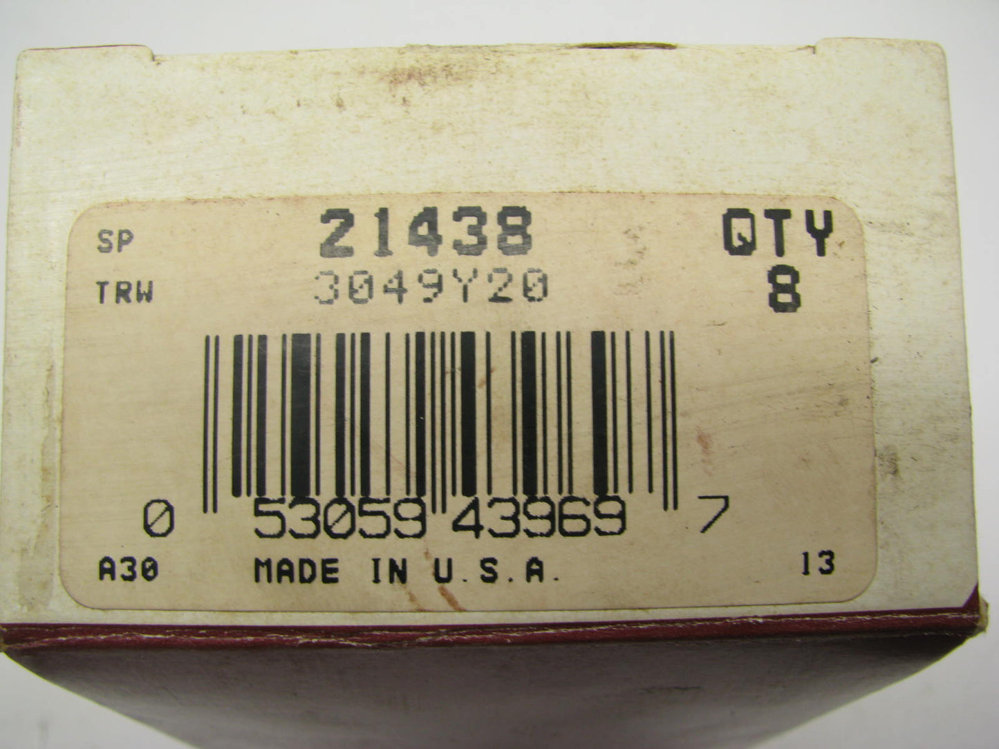 (8) Sealed Power 21438 Piston Pin Bushing 1982-84 Oldsmobile 350 5.7L-V8 Diesel