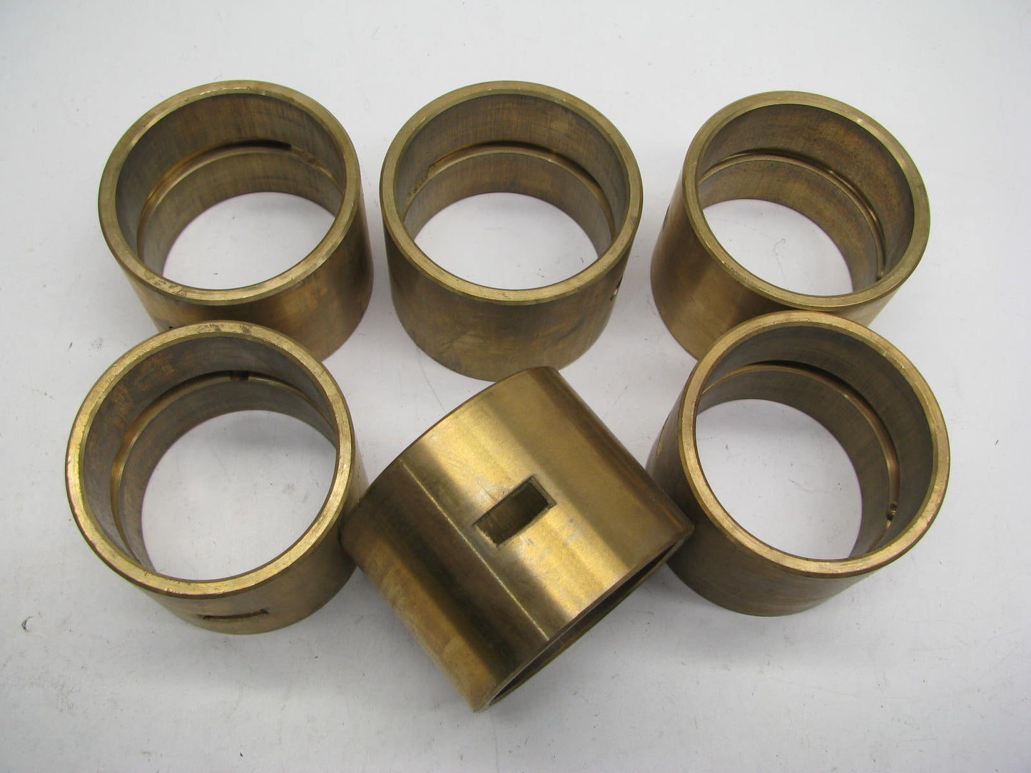 (6) 21450 Piston Pin Bushings For CAT D7 D8 Tractor 20.4L 342 D342 DIESEL I6