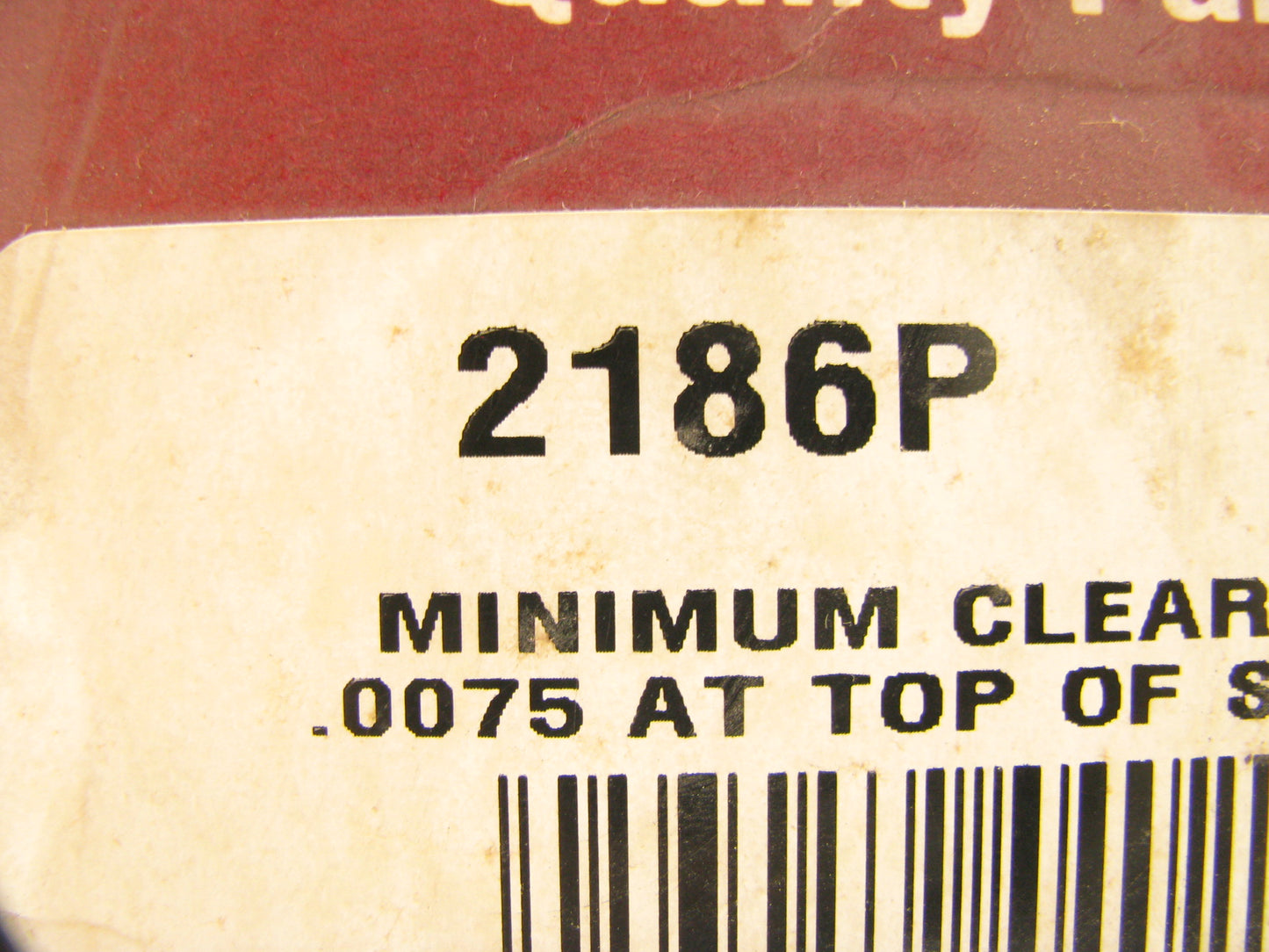 Sealed Power 2186P Piston - Standard Perkins 3-152, 4-203, 6-305 3.152 4.203