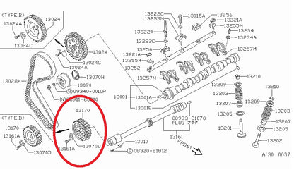 Engine Crankshaft Crank Sprocket Gear For NISSAN E13, E13S, E15, E15SE E15S E15T