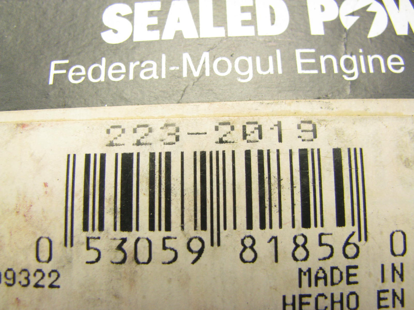 Sealed Power 223-2019 Engine Timing Crankshaft Sprocket 1984-89 Honda 1.8L 2.0L