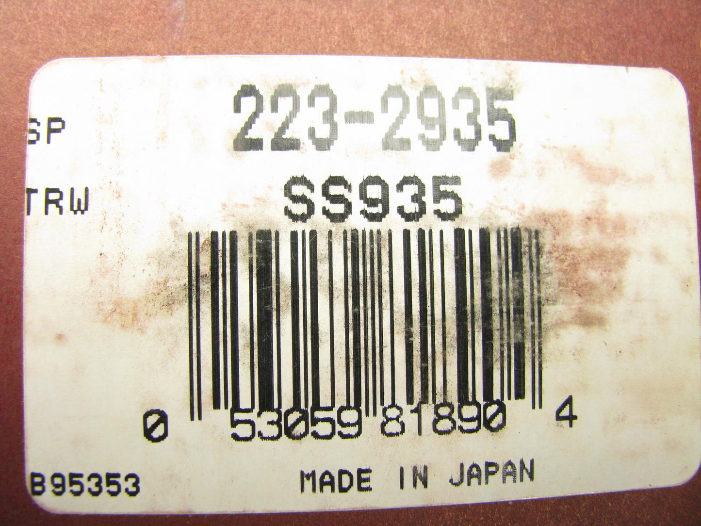 Sealed Power 223-2935 Engine Timing Camshaft Sprocket For 1981-85 Mazda GLC 1.5L