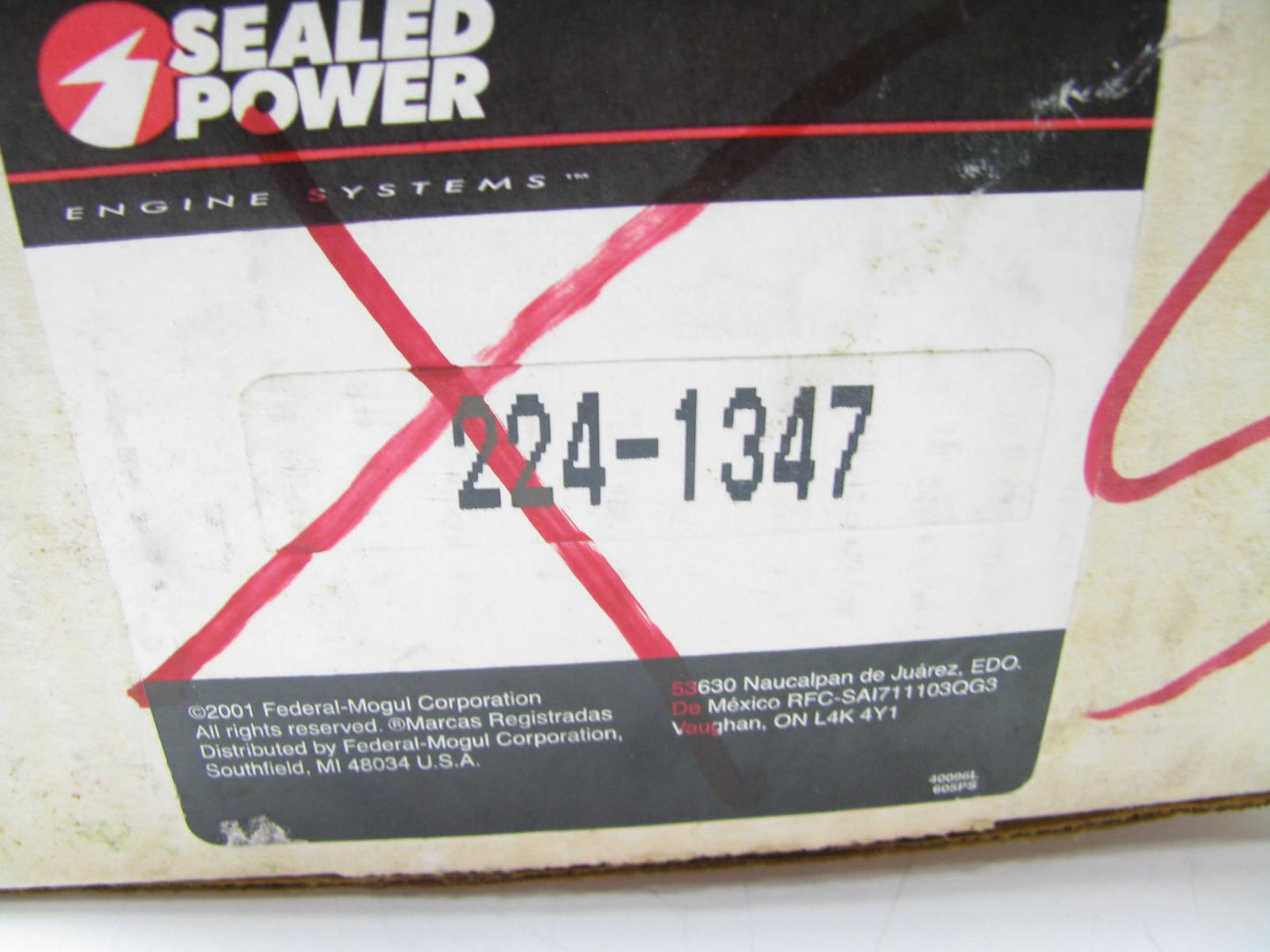 Sealed Power 224-1347 Engine Oil Pump Pickup Tube Screen Chevy 194 215 230 250