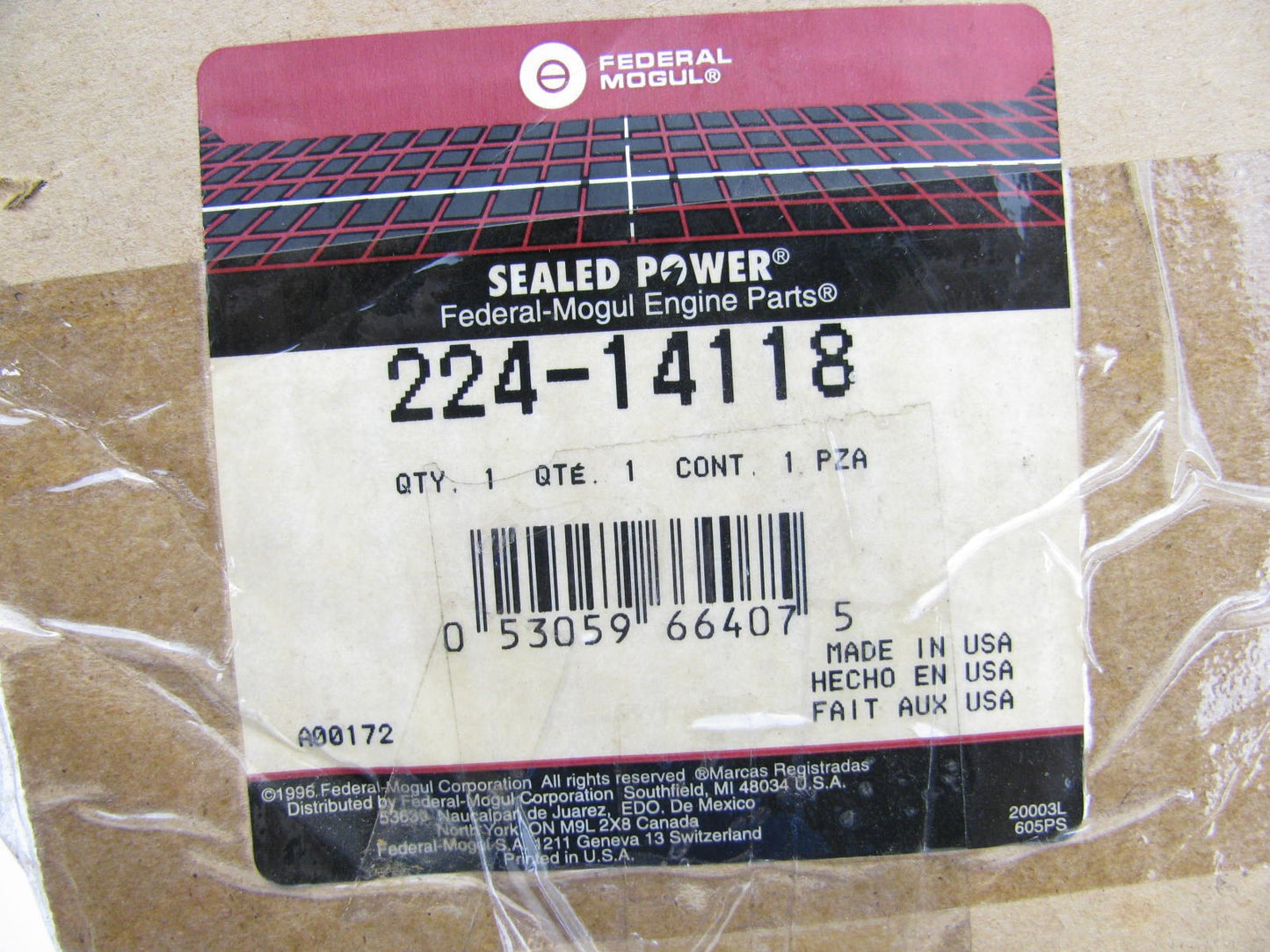 Sealed Power 224-14118 Oil Pump Pickup Tube Screen - 1978-1990 Ford 255 302 V8
