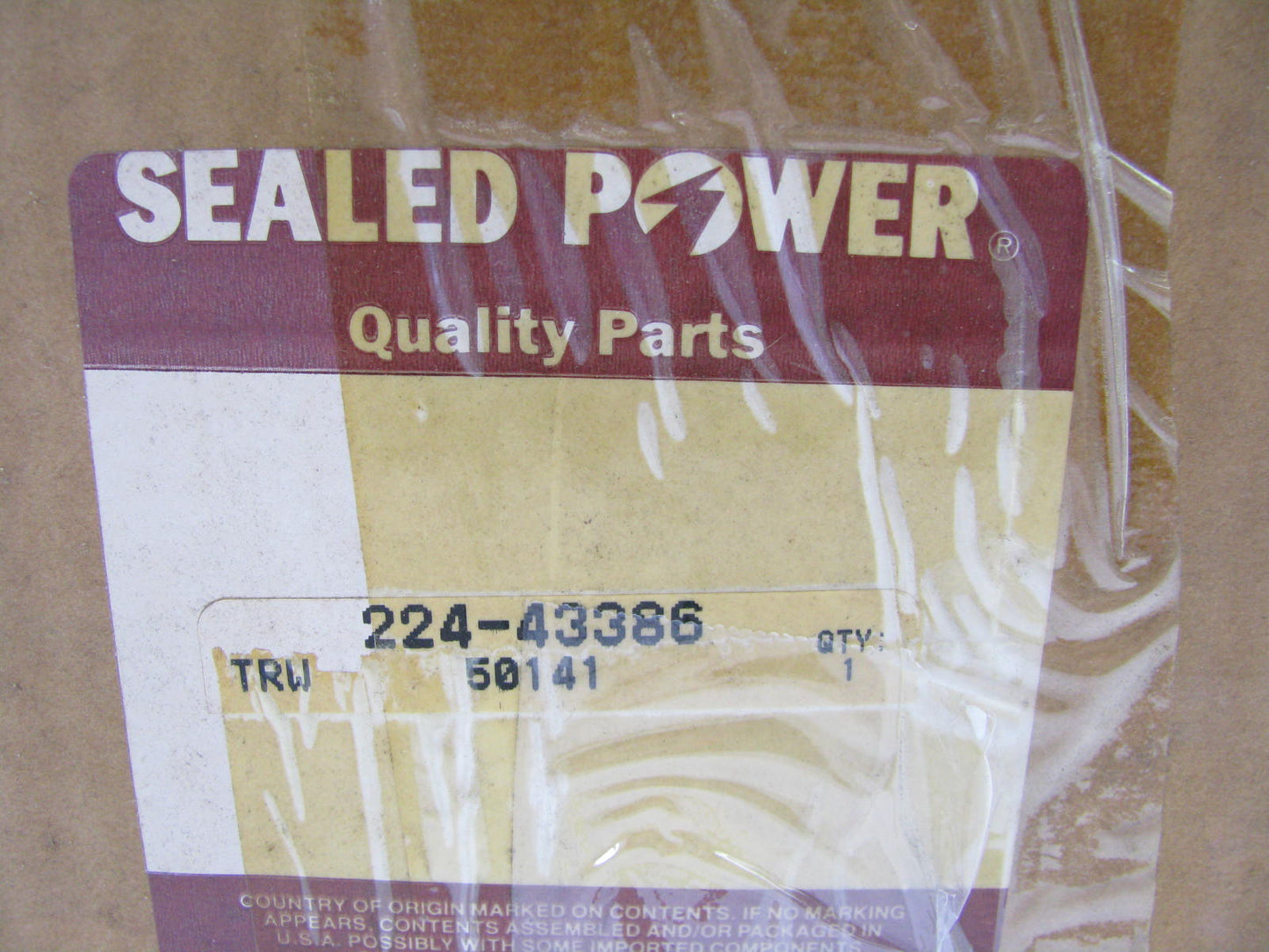 Sealed Power 224-43386 Engine Oil Pump for 1977-1979 Volkswagen 1.5L Diesel