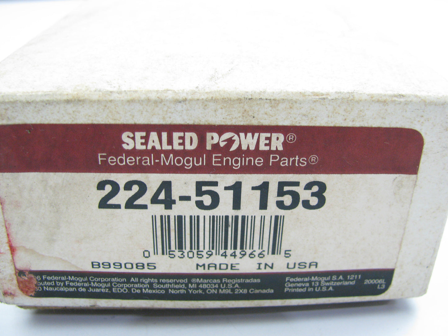 Sealed Power 224-51153 Engine Oil Pump Rebuild Kit For 1960-1964 GMC 351 401 V6