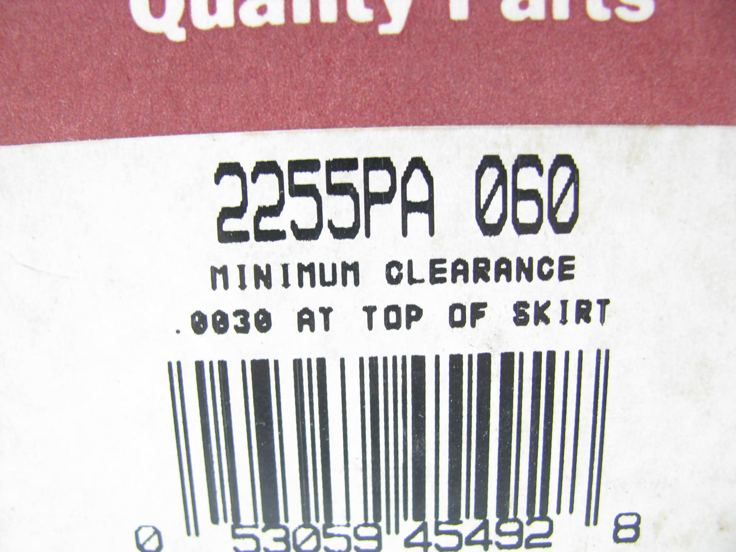 Sealed Power 2255PA060 Forged Engine Piston .060'' 1968-1973 Chevrolet 307-V8