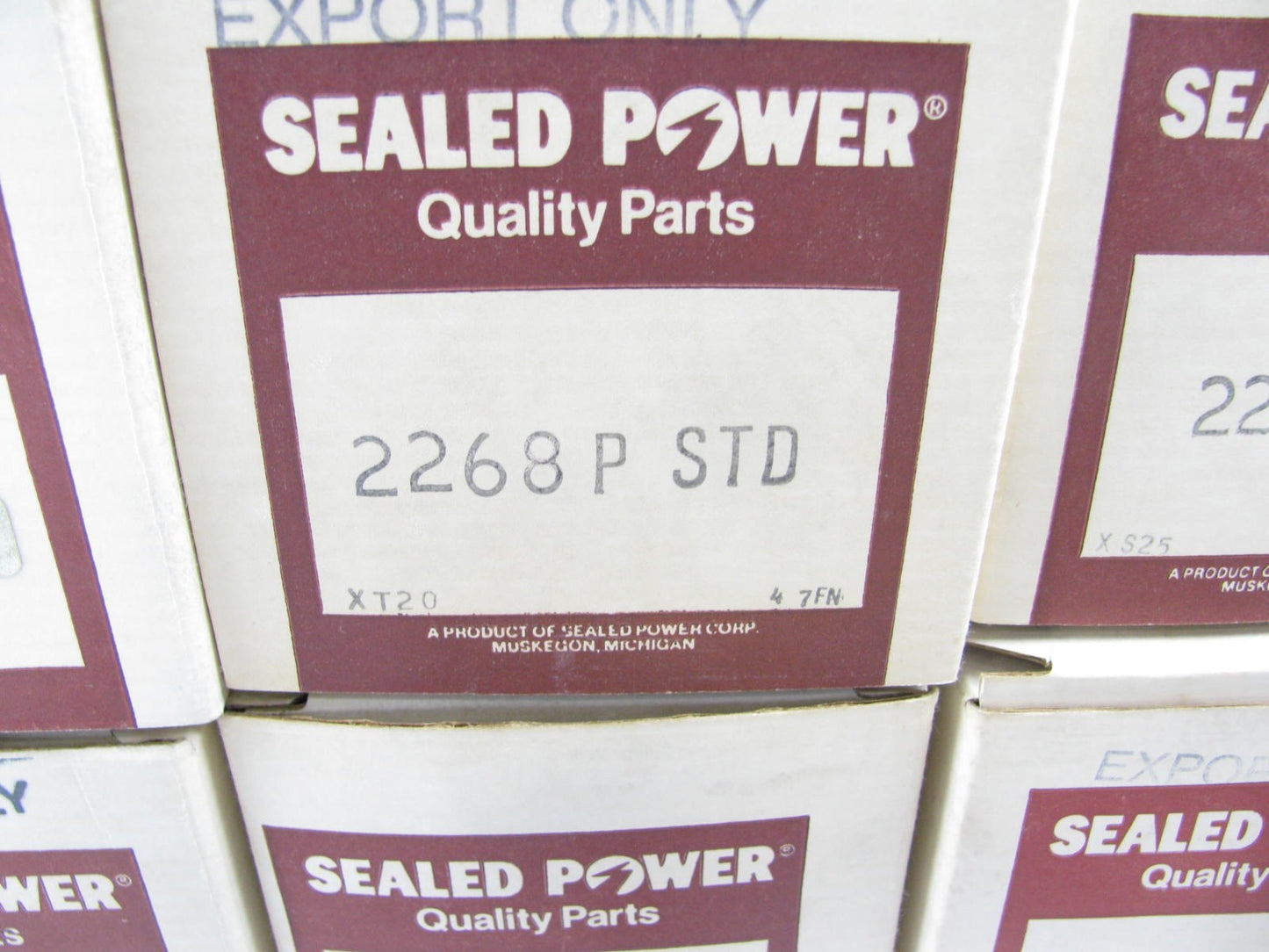 Sealed Power 2268P Forged Pistons Set For 1963-68 DODGE 318, 318LA STANDARD SIZE