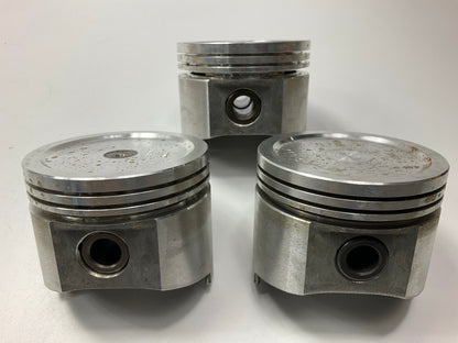 (6) Sealed 2333P-060 Forged Piston .060'' 1966-1976 IHC AMC Willys 232 258-L6