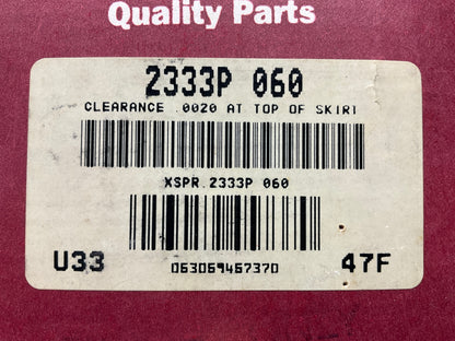 (6) Sealed 2333P-060 Forged Piston .060'' 1966-1976 IHC AMC Willys 232 258-L6
