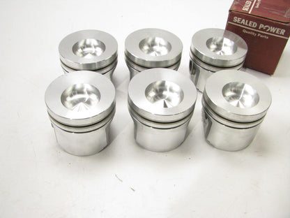 (6) Sealed Power 2401PN-030 Engine Piston .030'' For CAT 3208 636 Diesel